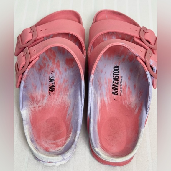 Birkenstock Arizona EVA Slide Sandals Watermelon Multi Women’s 36 Size 5-5.5 - Picture 5 of 15